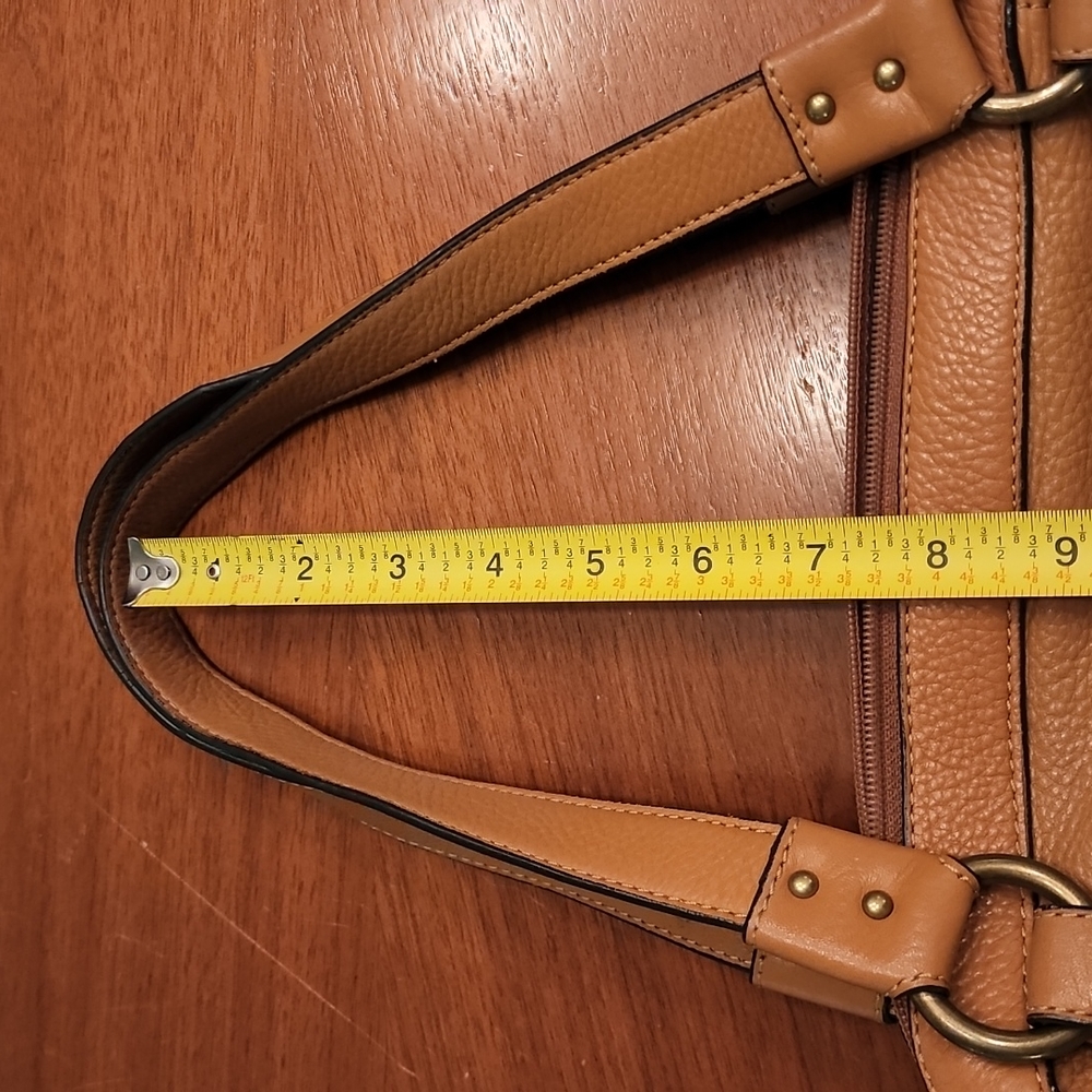 Fossil #75082 tan BEAUTY! Great condition! - Picture 4 of 12